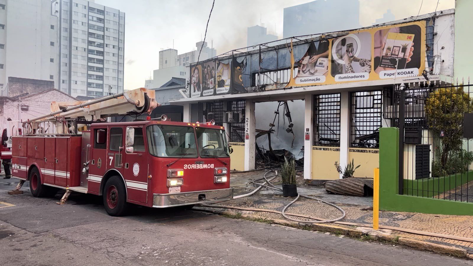 Suspeito de atear fogo em loja de fotografia no Centro de Campinas é preso pela Guarda Municipal
