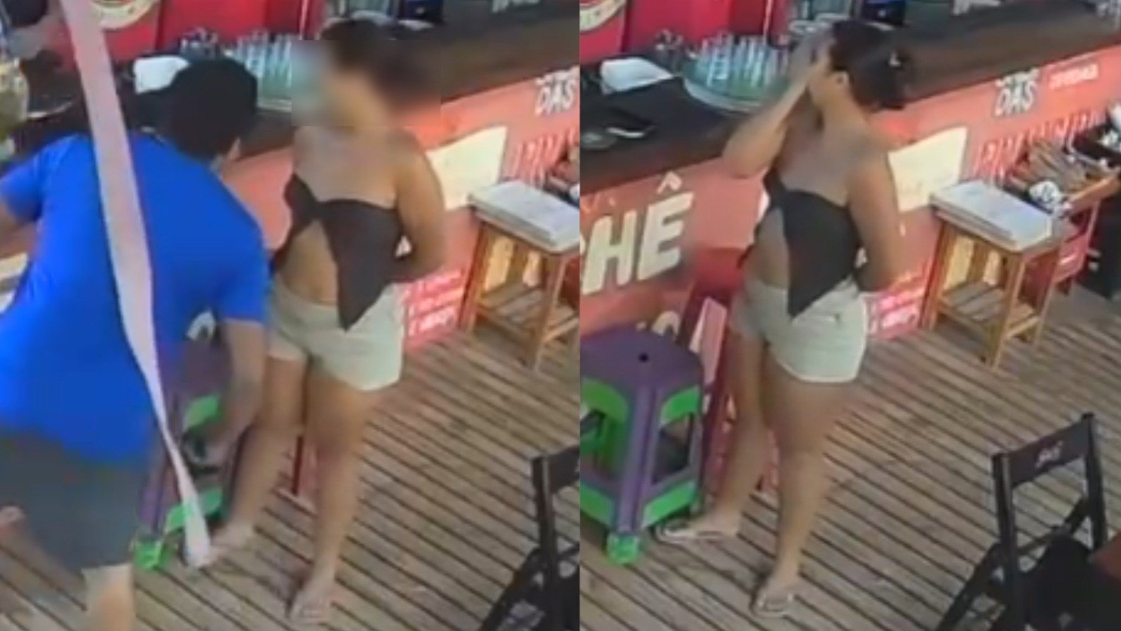 Vídeo mostra cliente cuspindo em garçonete de restaurante no litoral do PI: ‘me senti diminuída’