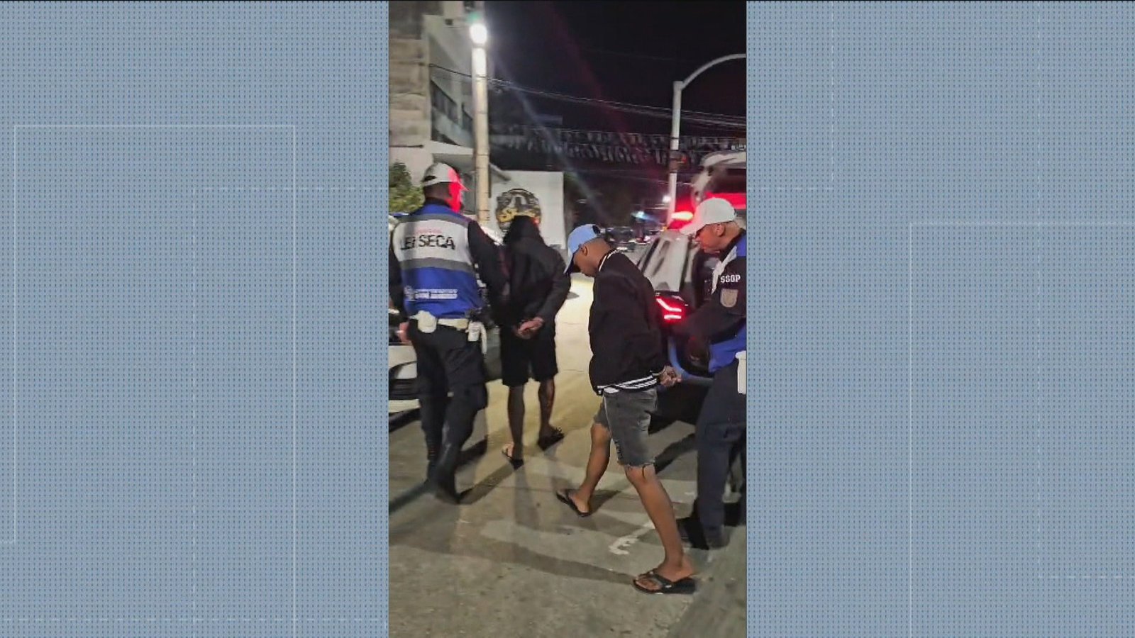 Criminosos são presos em blitz da Lei Seca após assalto em Rocha Miranda