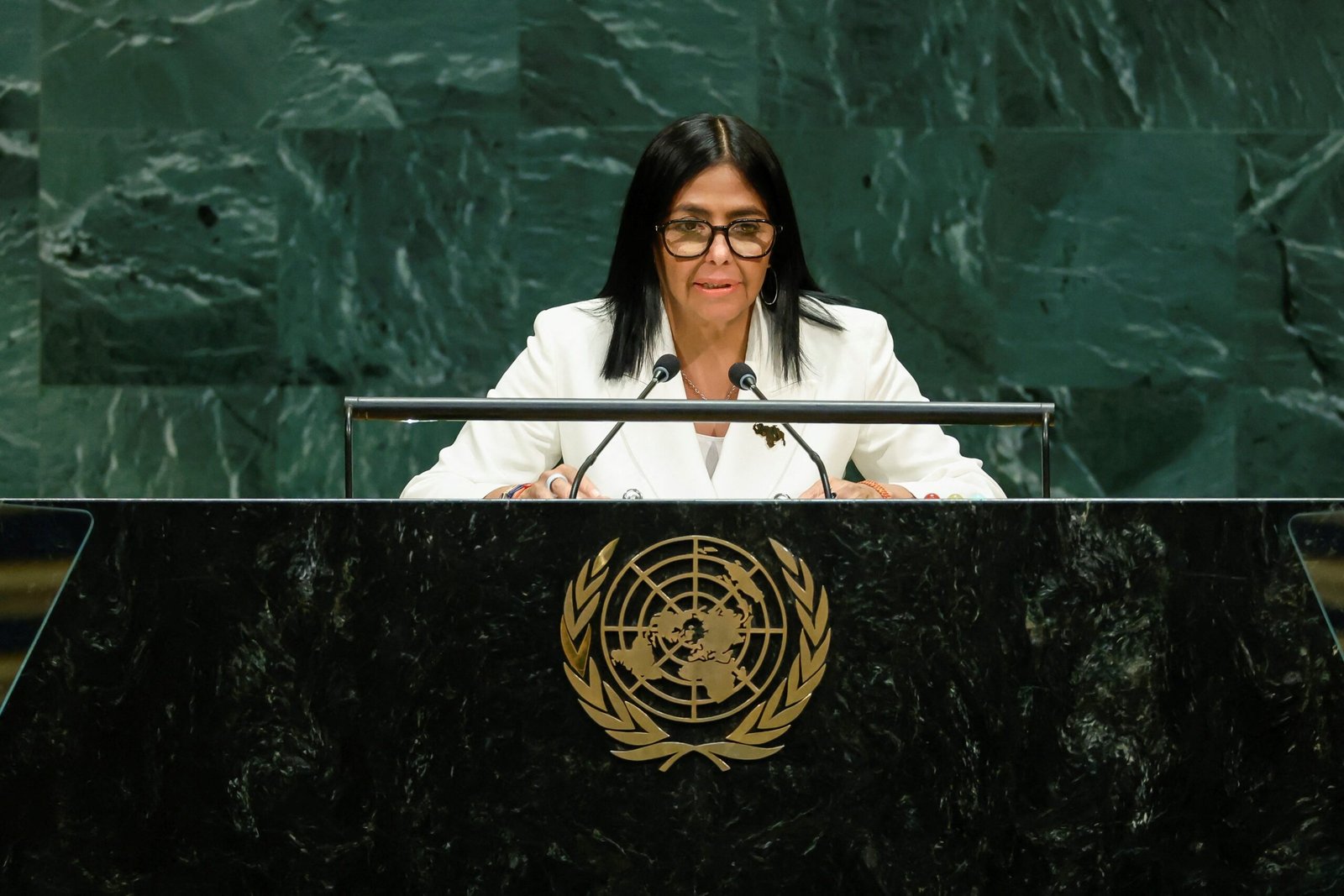 Na ONU, presidente da Venezuela critica interferência externa, elogia acordo com os EUA e fala em ‘transição democrática’