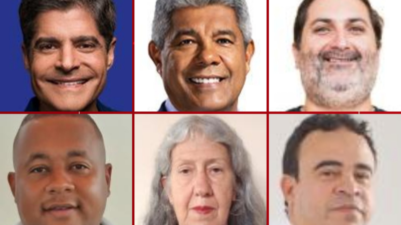 Eleições 2026: veja como foi o dia dos candidatos ao governo da Bahia nesta segunda-feira