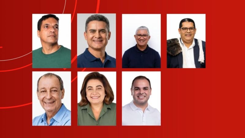 Veja o que fizeram os candidatos ao governo do AM nesta terça-feira (8)
