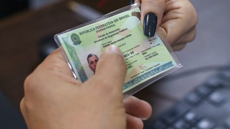 Mutirão oferece 400 vagas para emissão da nova Carteira de Identidade em Manaus; veja como participar