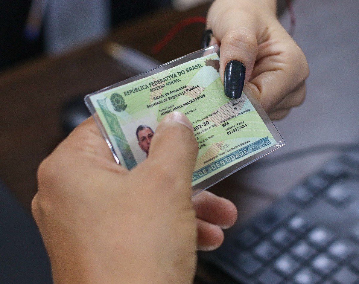 Mutirão oferece 400 vagas para emissão da nova Carteira de Identidade em Manaus; veja como participar