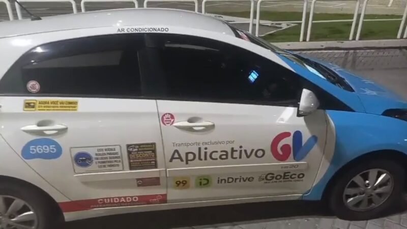 Carro de aplicativo que ‘se passa’ por Transcol e oferece corridas em Vitória é irregular e será investigado; VÍDEO