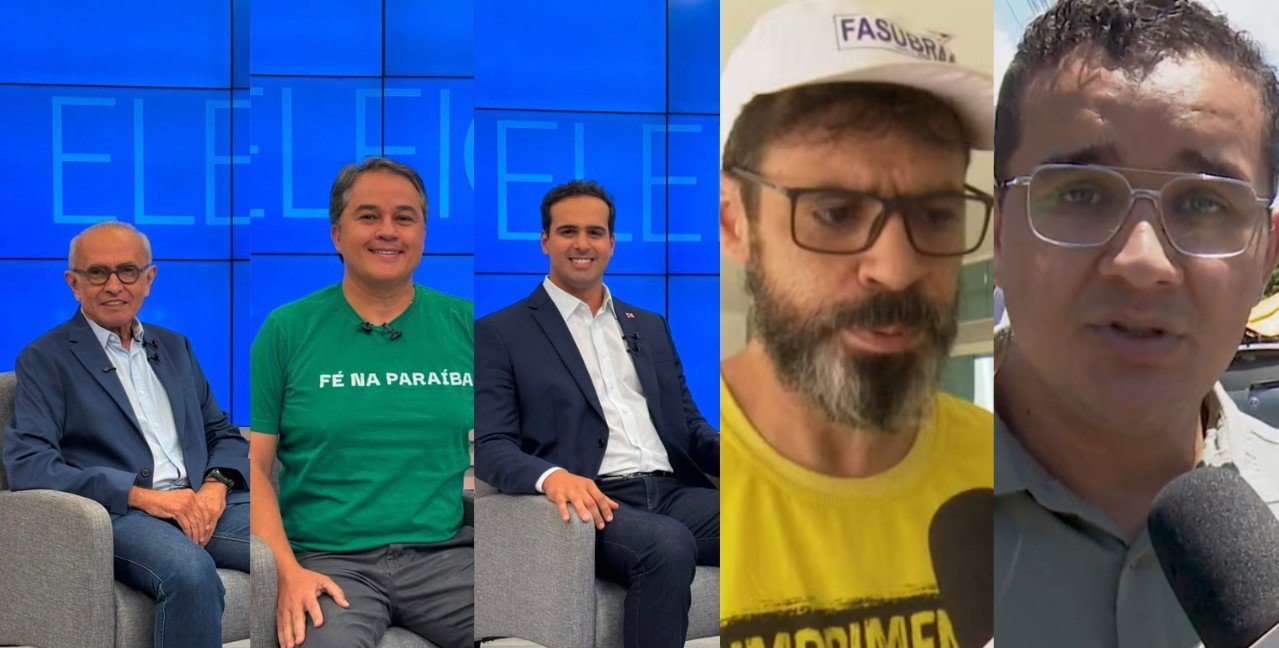 Caminhada, encontros com apoiadores e mais: veja como foi o dia dos candidatos ao governo da PB
