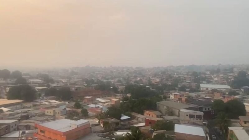 Manaus mantém suspensão das aulas da rede municipal nesta terça-feira devido à má qualidade do ar